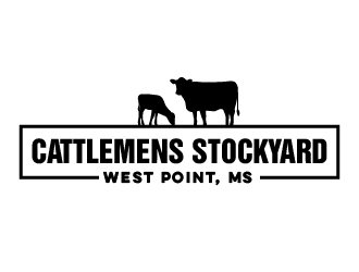 Cattlemens Stockyard     West Point, MS logo design by quanghoangvn92