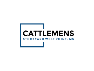Cattlemens Stockyard     West Point, MS logo design by Girly