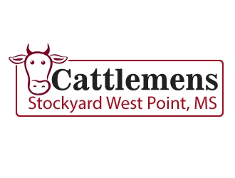 Cattlemens Stockyard     West Point, MS logo design by Webphixo
