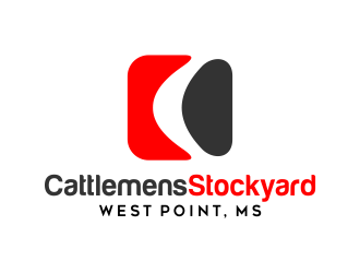Cattlemens Stockyard     West Point, MS logo design by AisRafa