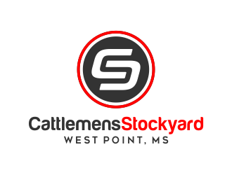 Cattlemens Stockyard     West Point, MS logo design by AisRafa