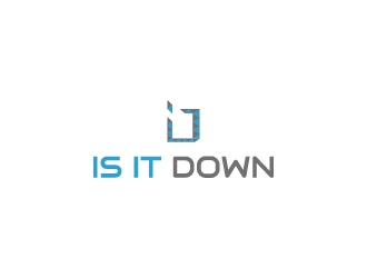 Is it Down  logo design by BaneVujkov