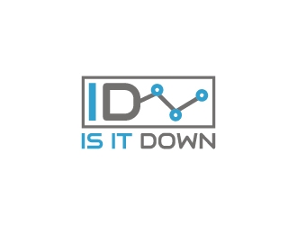 Is it Down  logo design by BaneVujkov