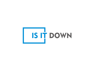 Is it Down  logo design by Greenlight