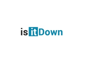 Is it Down  logo design by cwrproject