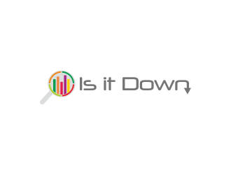 Is it Down  logo design by Greenlight