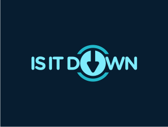 Is it Down  logo design by .::ngamaz::.