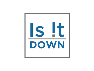 Is it Down  logo design by Adundas