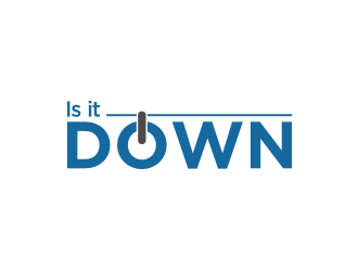 Is it Down  logo design by Adundas