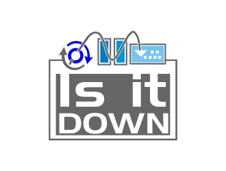 Is it Down  logo design by mindstree