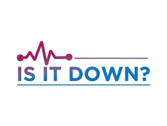 Is it Down  logo design by Erasedink