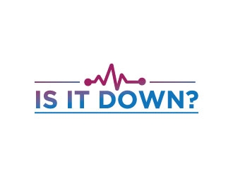 Is it Down  logo design by Erasedink