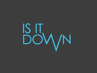 Is it Down  logo design by duahari