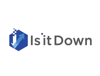 Is it Down  logo design by Foxcody