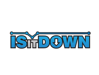 Is it Down  logo design by AdenDesign
