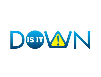 Is it Down  logo design by DPNKR