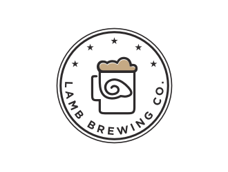 Lamb Brewing Co. logo design by ohtani15