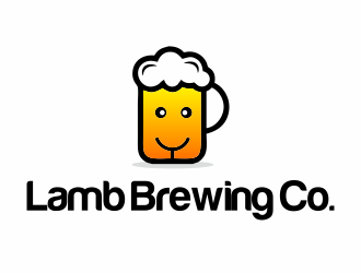 Lamb Brewing Co. logo design by hidro