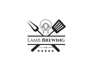 Lamb Brewing Co. logo design by AnuragYadav