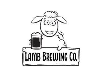 Lamb Brewing Co. logo design by corneldesign77