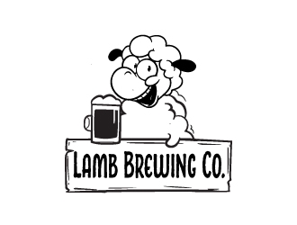 Lamb Brewing Co. logo design by corneldesign77