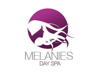 Melanies Day Spa logo design by czars