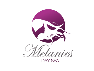 Melanies Day Spa logo design by czars