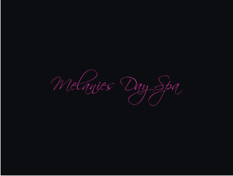 Melanies Day Spa logo design by logitec
