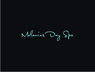 Melanies Day Spa logo design by logitec