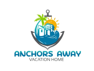 Anchors Away Vacation Home logo design by dasigns
