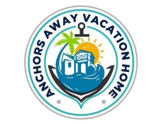 Anchors Away Vacation Home logo design by dasigns