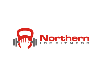 Northern ICE Fitness logo design by R-art