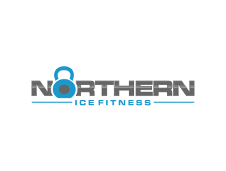Northern ICE Fitness logo design by done