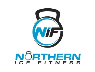 Northern ICE Fitness logo design by Benok