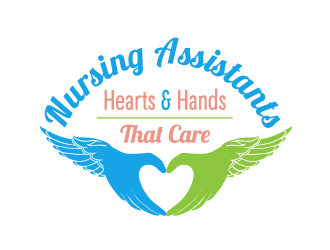 Nursing Assistants: Hearts & Hands That Care logo design by Sarathi99