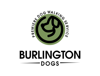 Burlington Dogs logo design by JessicaLopes