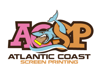 Atlantic Coast Screen Printing logo design by scriotx