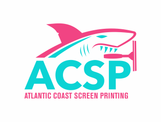 Atlantic Coast Screen Printing logo design by ingepro