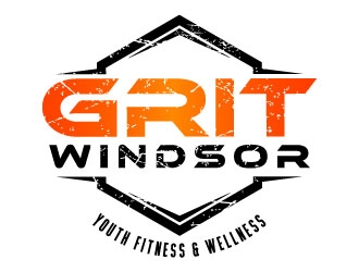 GRIT Windsor Youth Fitness & Wellness or just GRIT Windsor logo design by daywalker