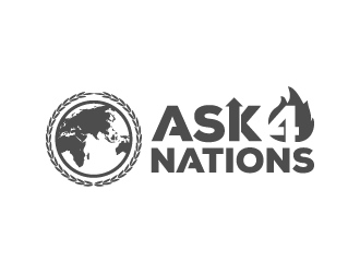 Ask4Nations logo design by pencilhand
