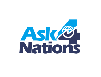 Ask4Nations logo design by YONK