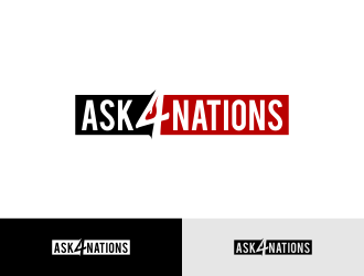 Ask4Nations logo design by DesignHell