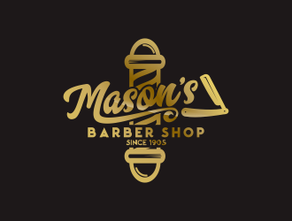 Mason’s Barber Shop  logo design by hatori
