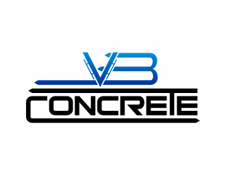 VB Concrete logo design by hidro