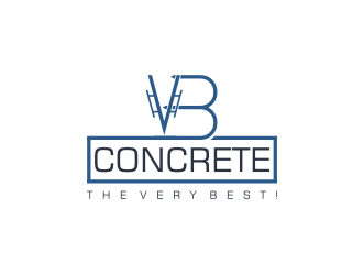 VB Concrete logo design by Susanti
