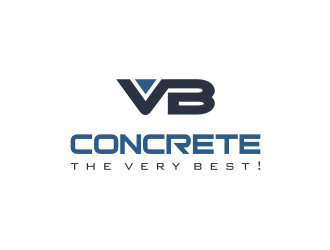 VB Concrete logo design by Susanti