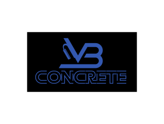 VB Concrete logo design by gio00007