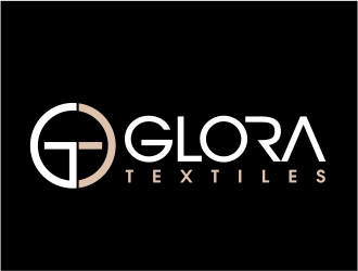 glora textiles logo design by mutafailan