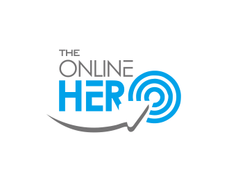 the online hero logo design by YONK