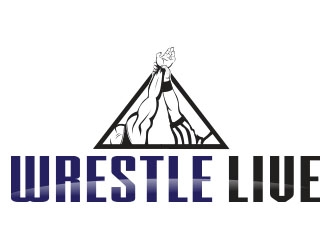 Wrestle Live logo design by TOTODALUS